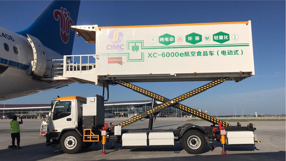 کامیون کیترینگ هواپیمای سنگین XC-6000E برای خدمات غذا در فرودگاه